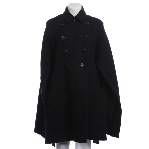 Mid-Season Coat, in Navy, Wool, Chloé