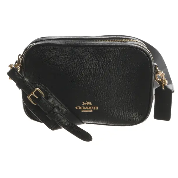 Borsa a cinture a tracolla, in Nero, Pelle, Allenatore
