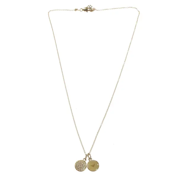 Necklace, in Gold, Metal (metallic, metallized), Emporio Armani