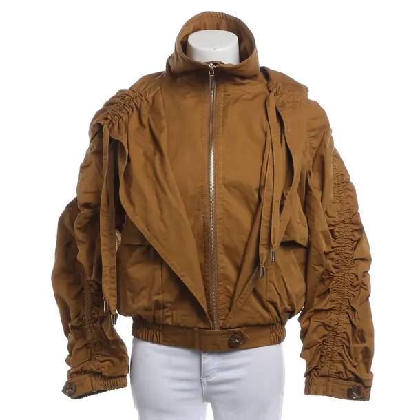 Mid-Season Jacket, in Light Brown, Cotton, Zimmermann