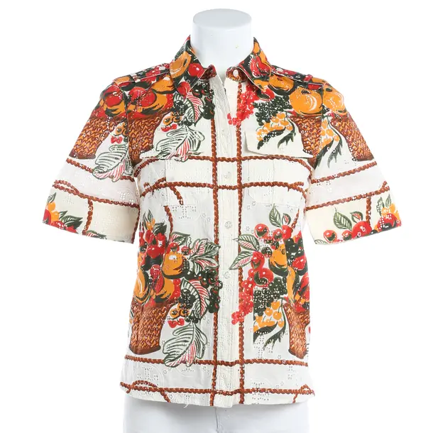 Blouse, in Multicolored, Cotton, Tory Burch