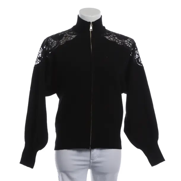 Cardigan, in Black, Cotton, Twin Set