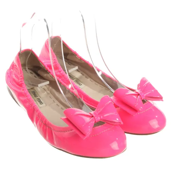 Ballet Flats, in Pink, Miu Miu