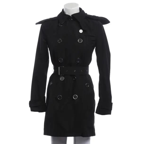 Summer Coat, in Black, Polyester, Burberry Brit