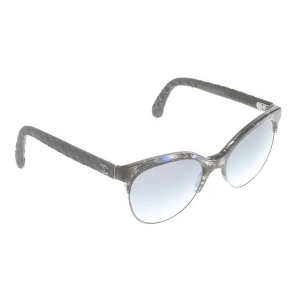 Sunglasses, in Blue, Synthetic / Metal, Chanel