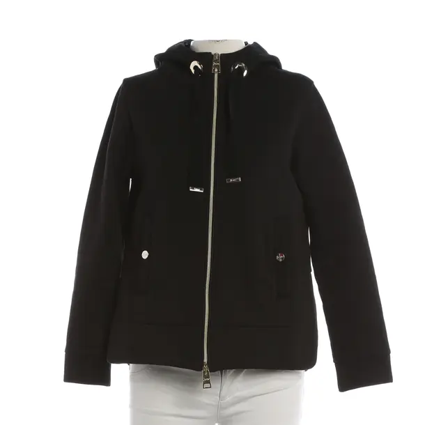 Mid-Season Jacket, in Black, Cotton, Herno