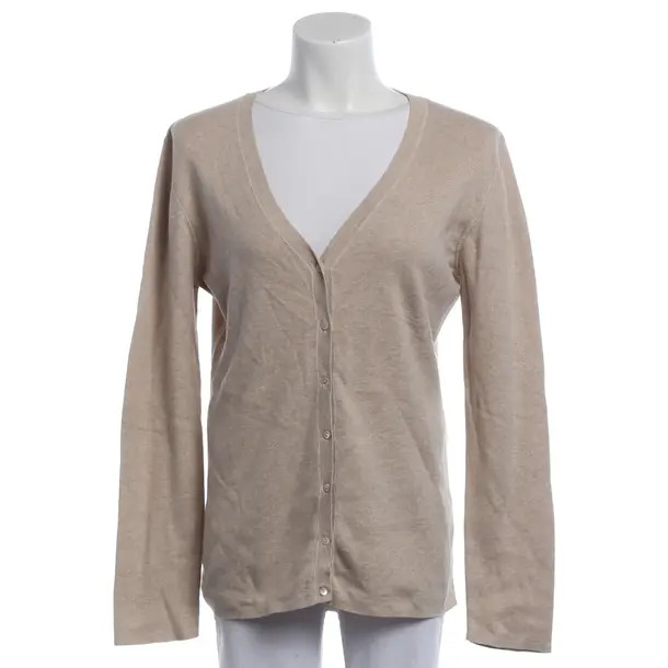 Cardigan, in Camel, Cotton, Repeat