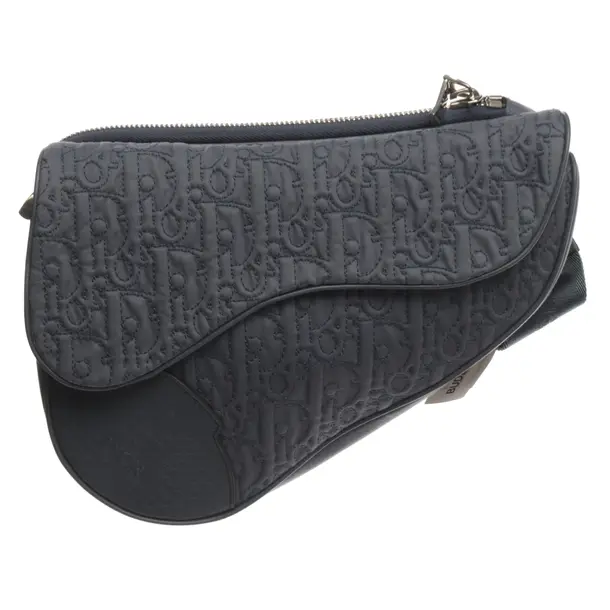 Messenger Bag, in Blue, Baumwolle, Dior