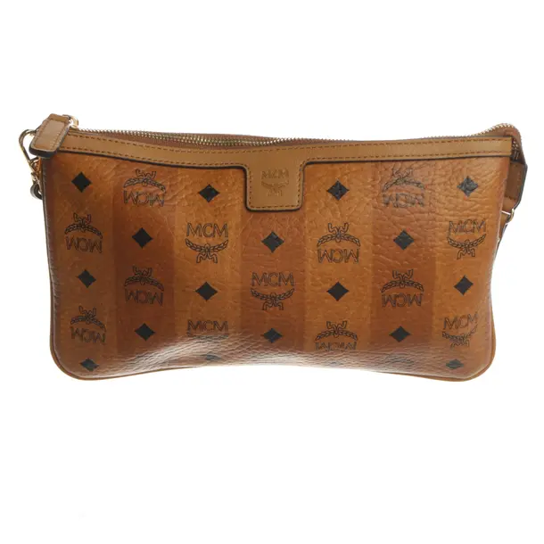 Pochette, in Brown, Leder, MCM