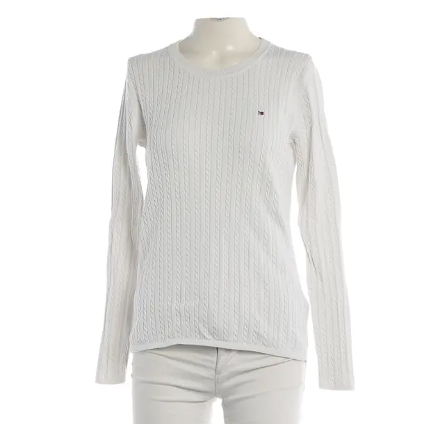 Jumper, in White, Cotton, Tommy Hilfiger