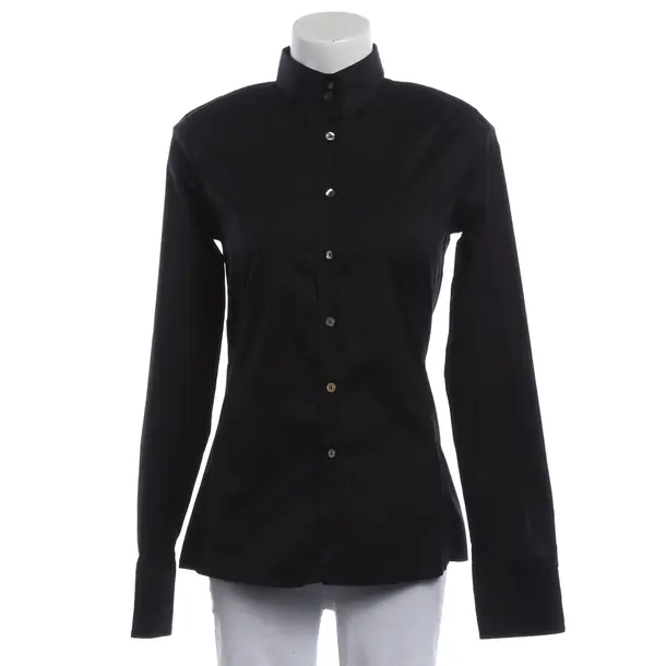 Blouse, in Black, Cotton, Caliban