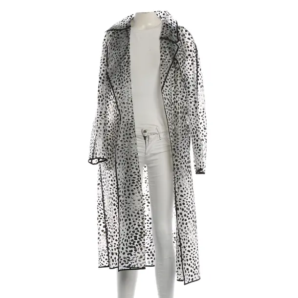 Summer Coat, in Light Gray, Polyurethane, Marc Cain