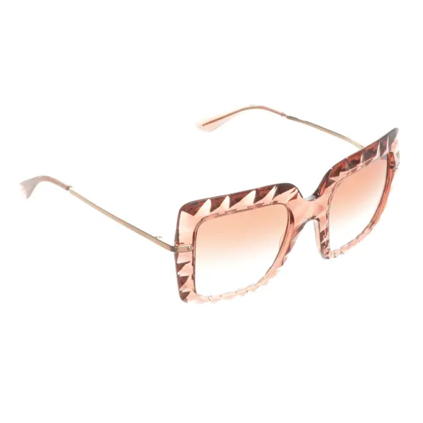Sonnenbrille, in Hellrosa, Kunststoff / Metall, Dolce & Gabbana