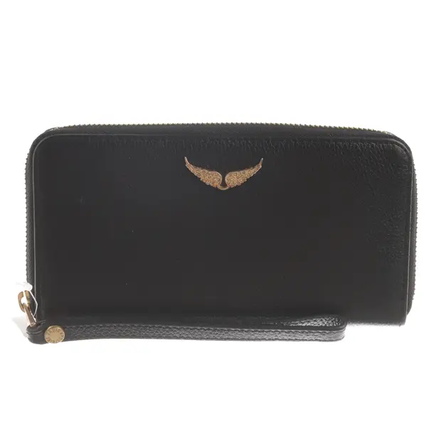 Wallet, in Black, Leather, Zadig & Voltaire