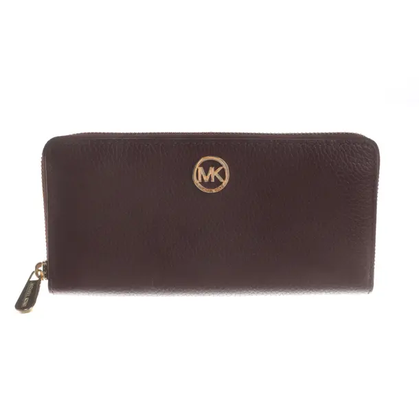Wallet, in Bordeaux, Leather, Michael Kors