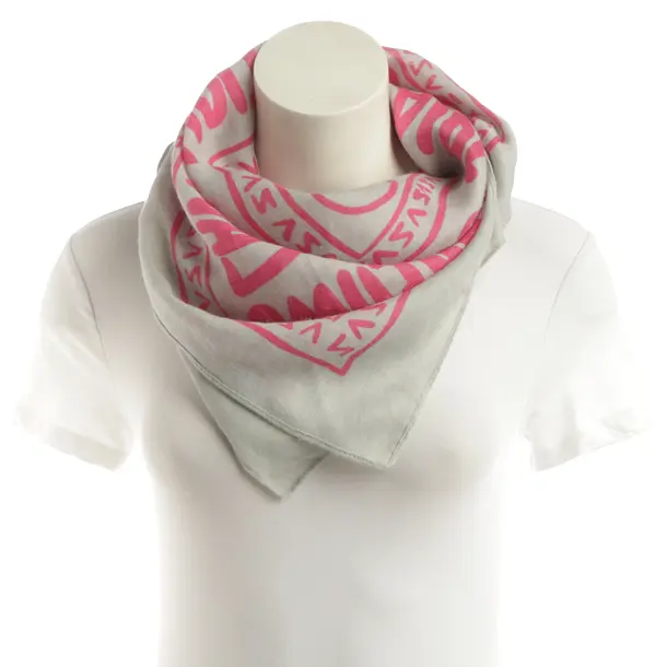 Shawl, in Light Gray, Polyester, Zadig & Voltaire