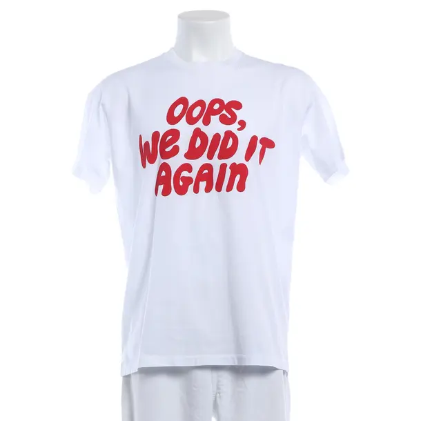 Maglietta, in Bianco, Cotone, Dsquared