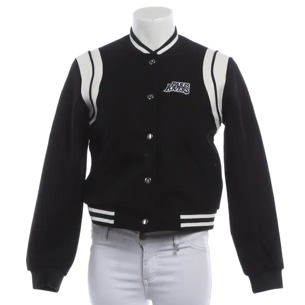 Übergangsjacke, in Schwarz, Wolle, Maje