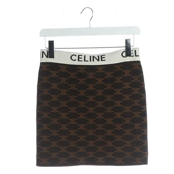 Skirt, in Multicolored, Cotton, Céline