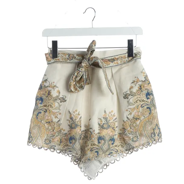 Shorts, in Mehrfarbig, Leinen, Zimmermann