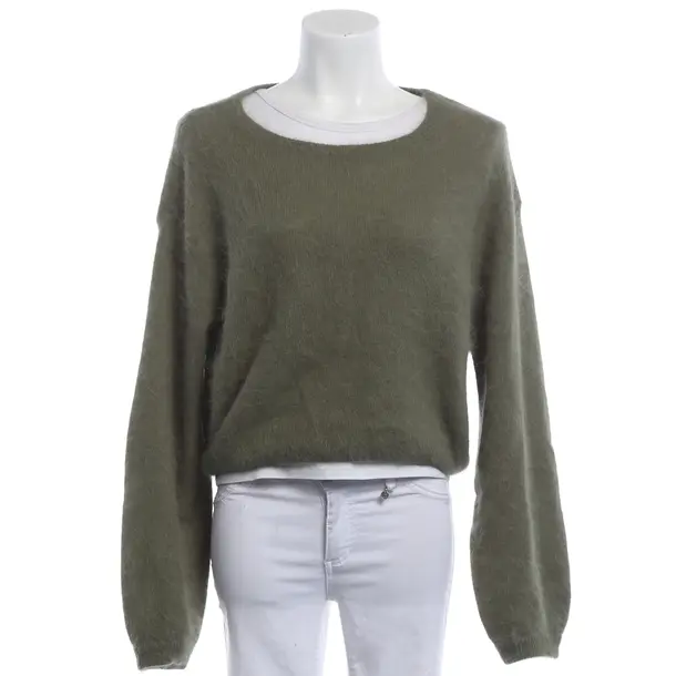 Pullover, in Grün, Wolle, American Vintage