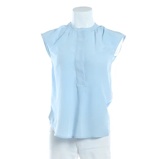 Top, in Blue, Silk, Mrs & Hugs