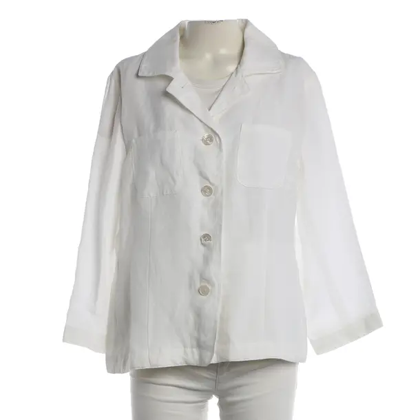 Blazer, in White, Leinen, Bogner