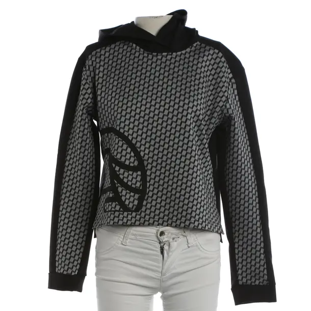 Felpa con cappuccio, in Grigio, Poliammide, Sportalm