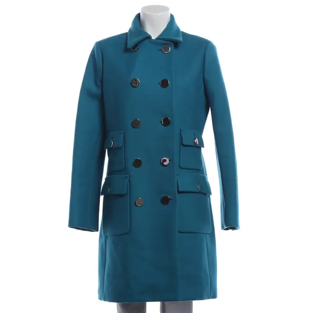 Übergangsmantel, in Blau, Wolle, Gucci