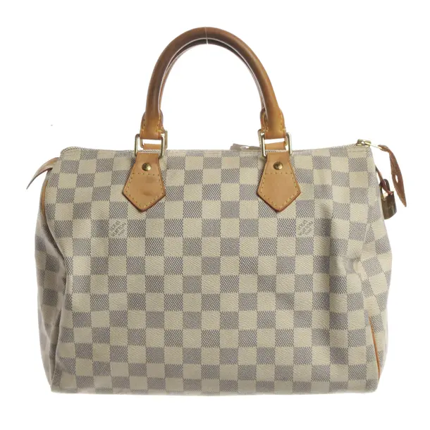 Handtasche, in Beige, Canvas, Louis Vuitton