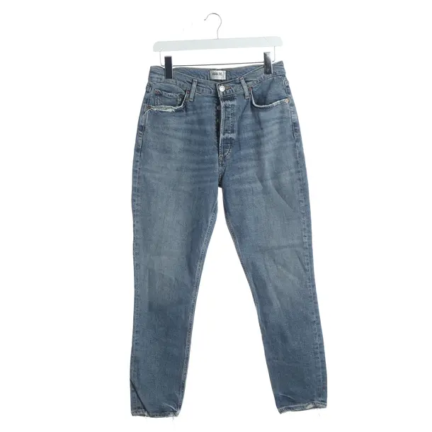 Jeans straight fit, in Blu, Lyocell, Agolde