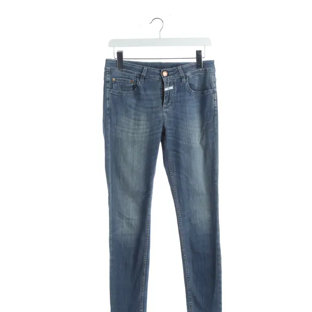 Jeans Straight Fit, in Blau, Baumwolle, Closed