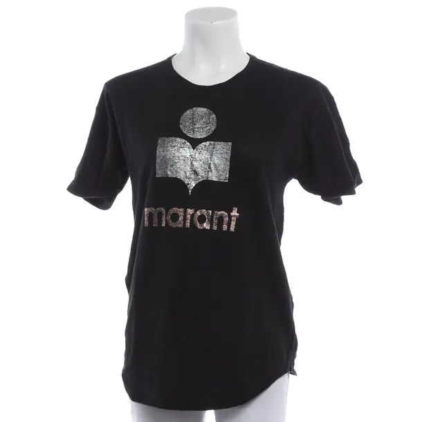 Shirt, in Schwarz, Leinen, Isabel Marant Étoile