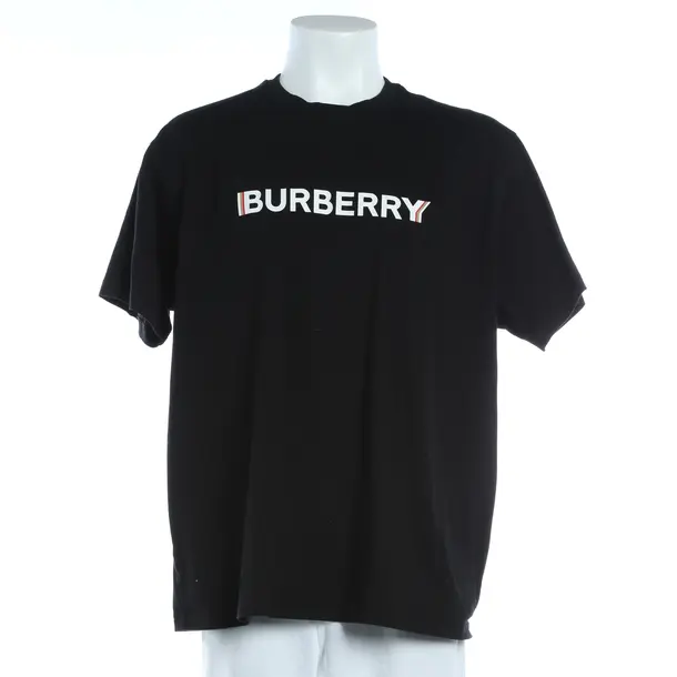 Maglietta, in Nero, Cotone, Burberry