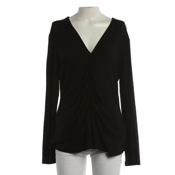 Long Sleeve Shirt, in Black, Viskose, Riani