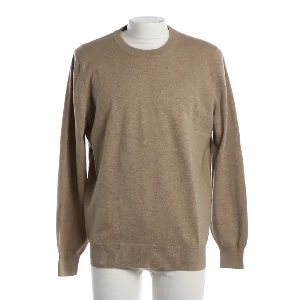Jumper, in Light Brown, Kaschmir, Brunello Cucinelli