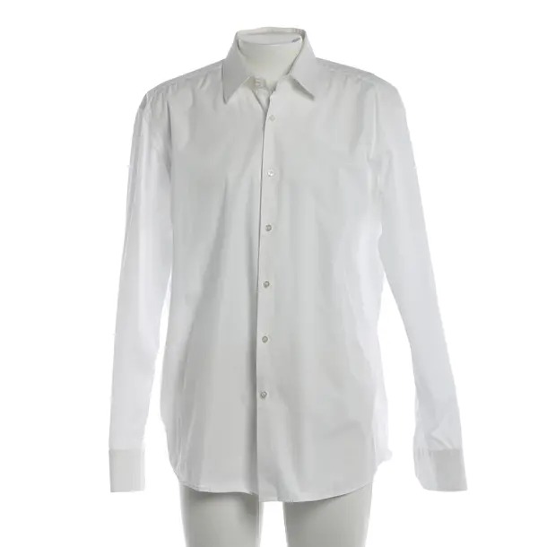 Shirt, in White, Cotton, Hugo Boss Black Label
