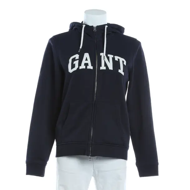 Zip-up Hoodie, in Blue, Baumwolle, Gant