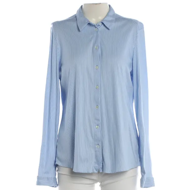 Blouse, in Blue, Cotton, Van Laack