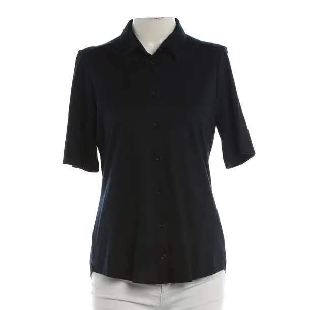 Bluse, in Navy, Baumwolle, Van Laack