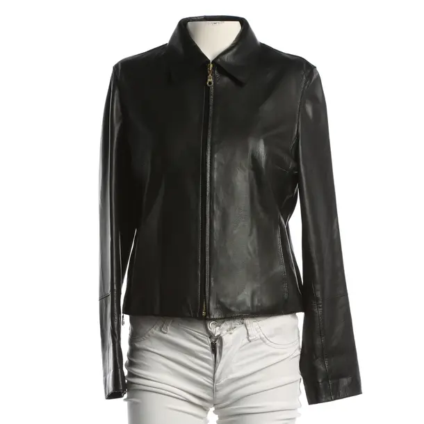 Giacca in pelle, in Nero, Pelle, Hugo Boss Etichetta Rossa