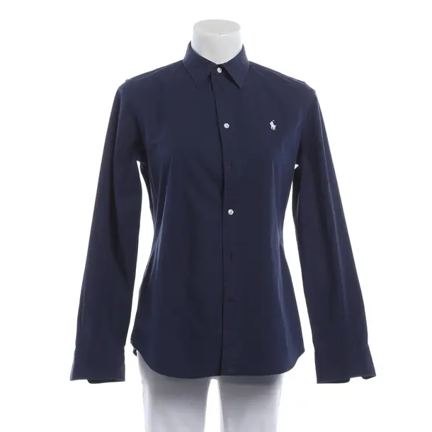Bluse, in Navy, Baumwolle, Polo Ralph Lauren