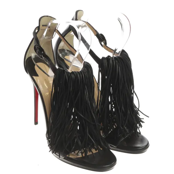 Sandali, in Nero, Christian Louboutin