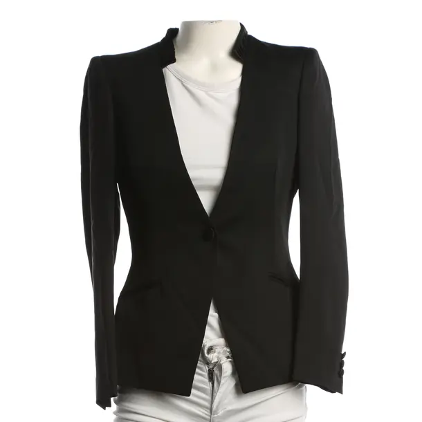 Blazer, in Black, Viscose, Alexander McQueen