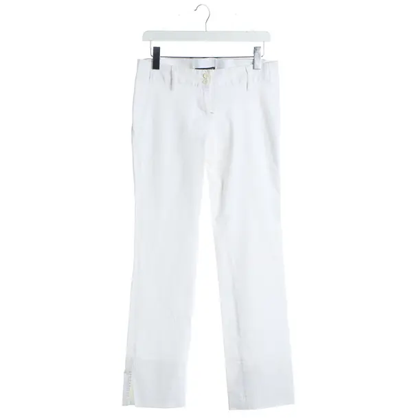 Pantaloni, in Bianco, Cotone, Dolce e Gabbana