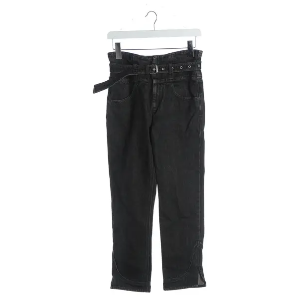 Slim Fit Jeans, in Black, Cotton, Isabel Marant