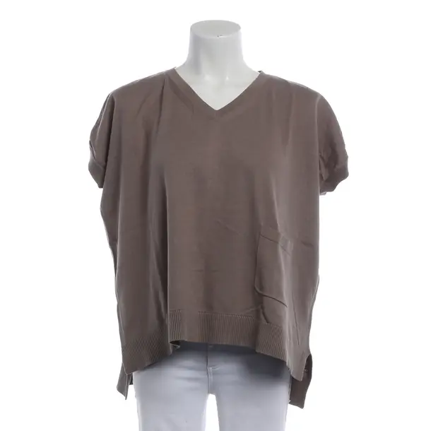 Camicia, in Marrone, Cotone, Chiuso