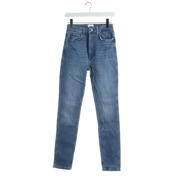 Straight Fit Jeans, in Blue, Baumwolle, Anine Bing