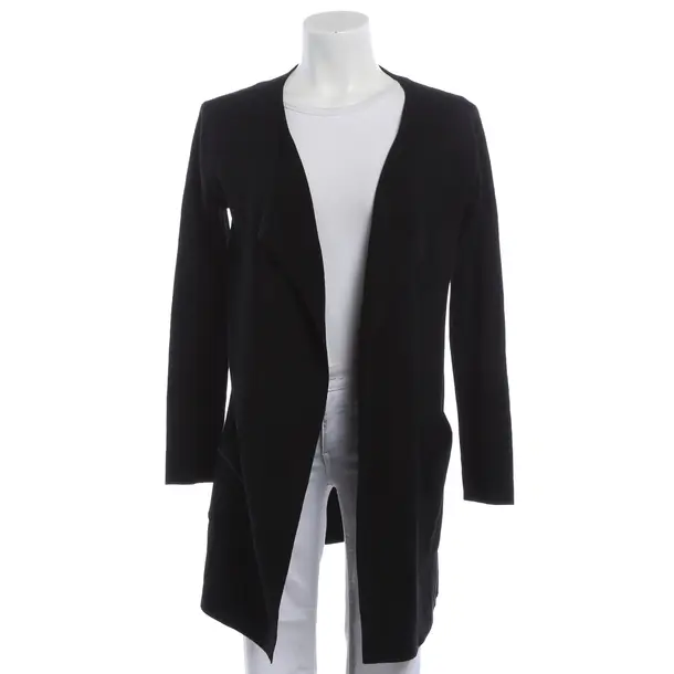 Strickjacke, in Schwarz, Wolle, 0039 Italy