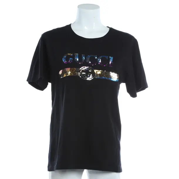 Shirt, in Black, Baumwolle, Gucci